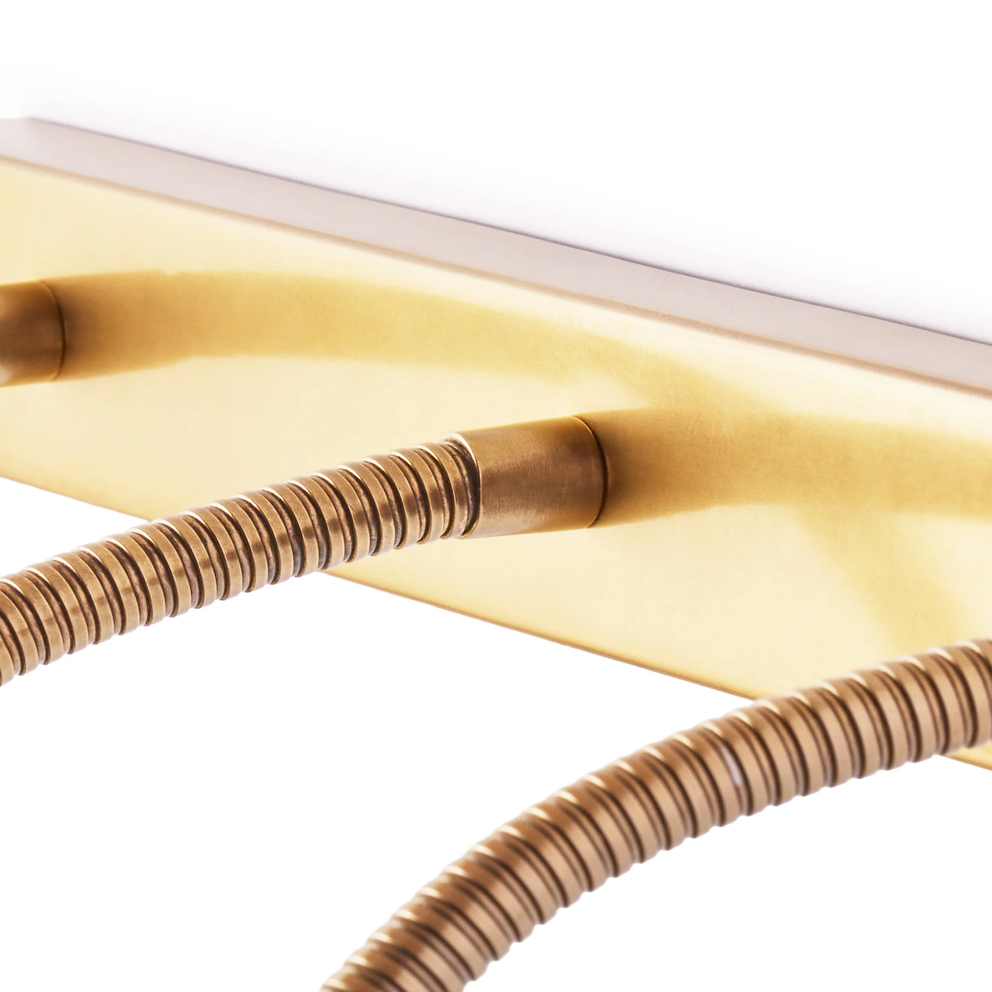 Triple Bendy Pick wall light in brass - Image 4