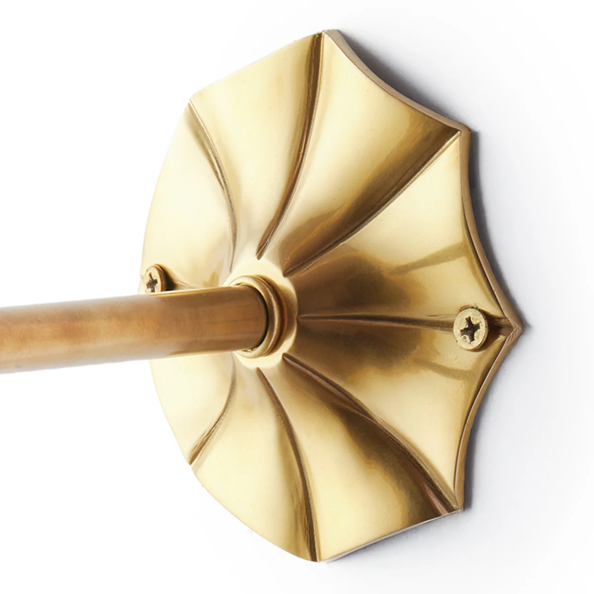 Twizzler wall fitting in antique brass - Image 7