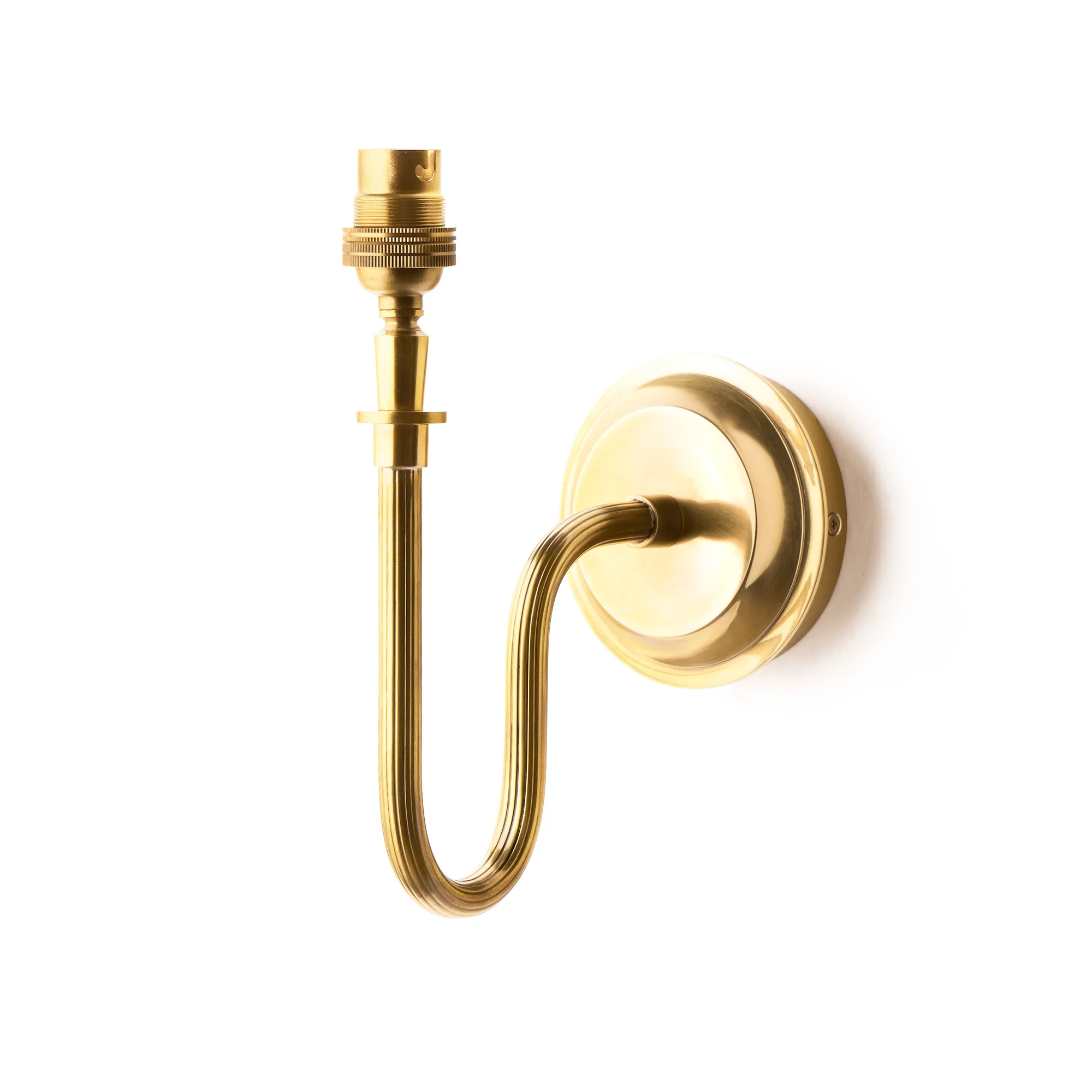 Uma wall fitting in antique brass