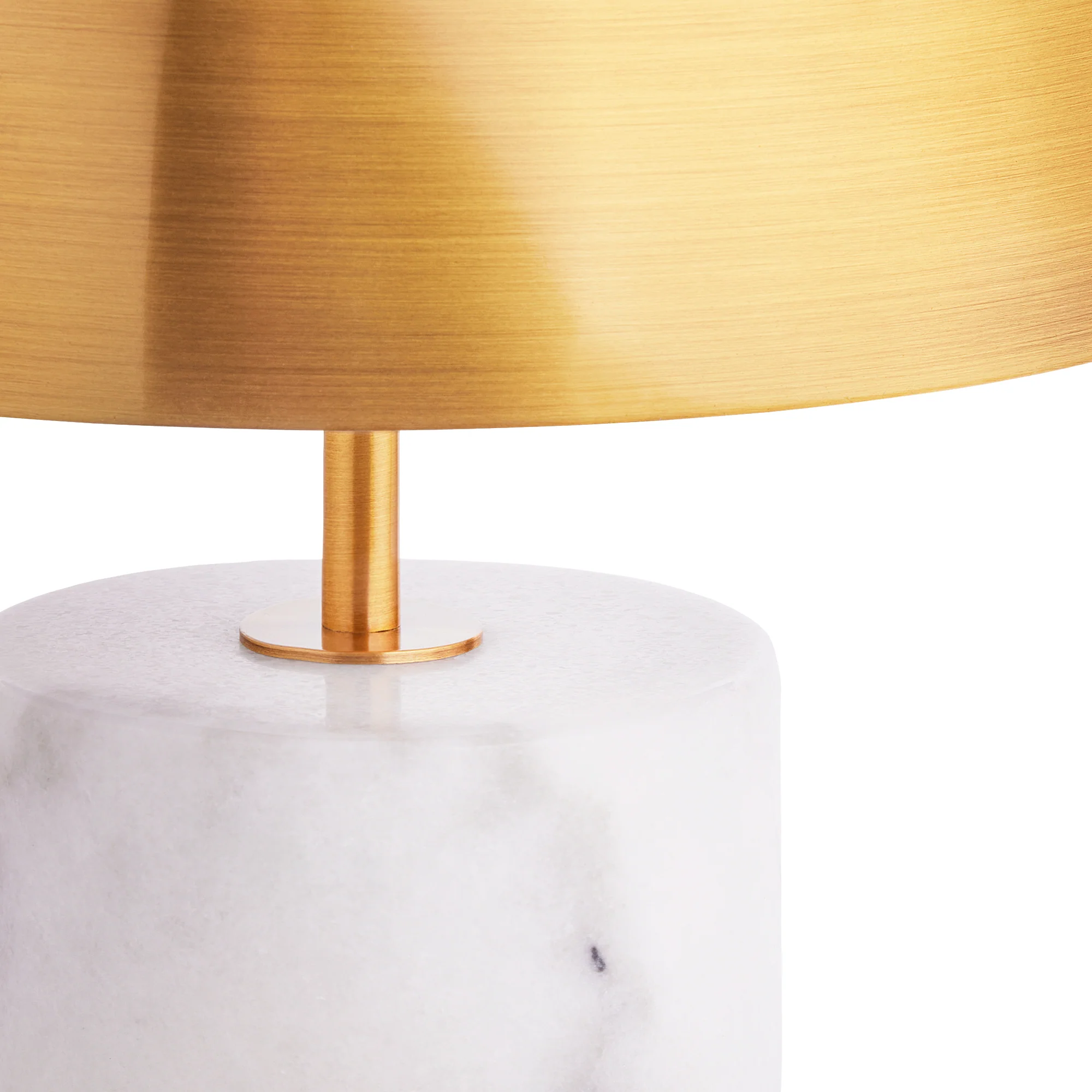 Utopia rechargeable table lamp in white marble - Image 10
