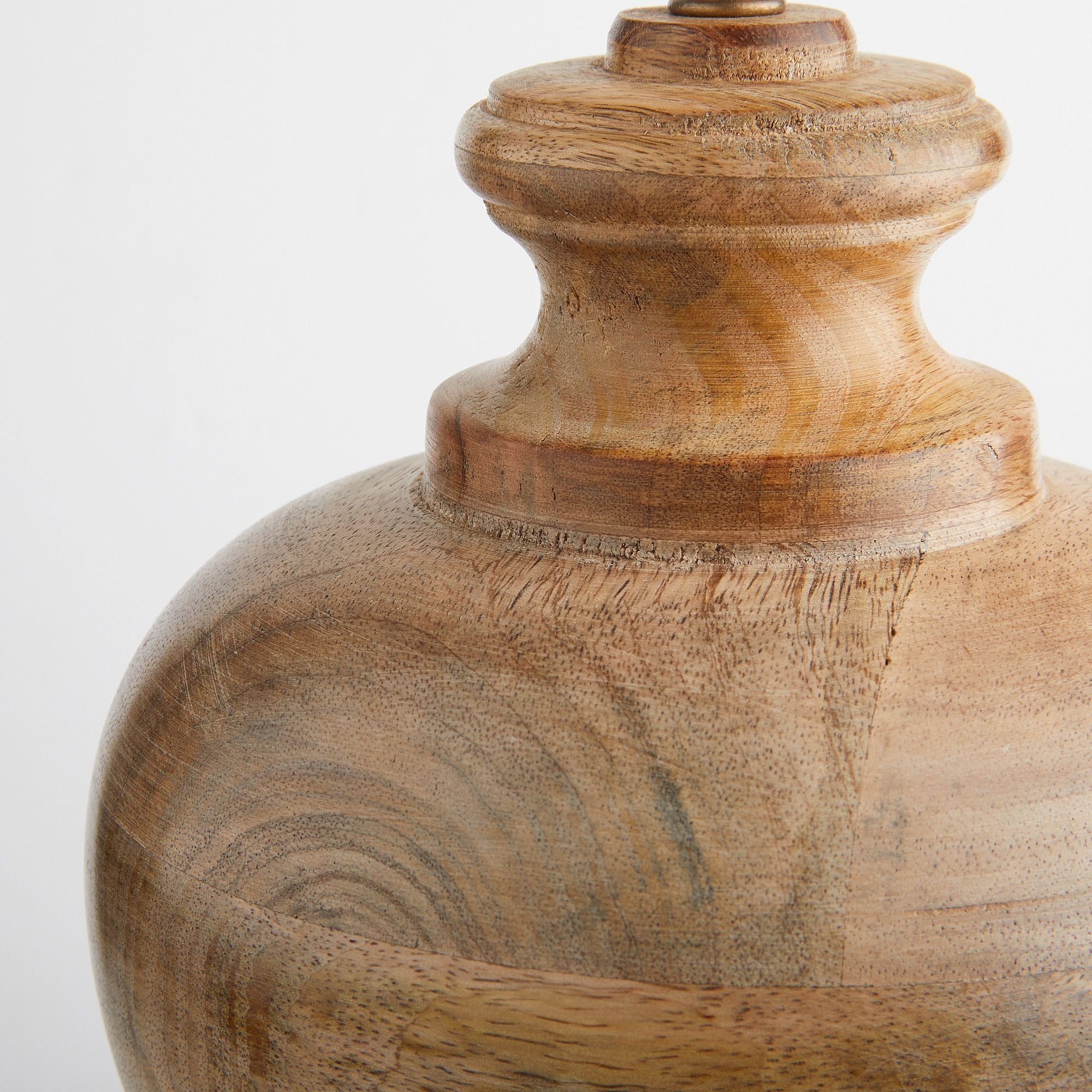 Venus table lamp in natural wood - Image 8