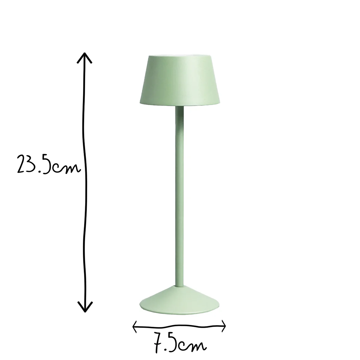 Wee Scoon rechargeable table lamp in watercress - Image 18