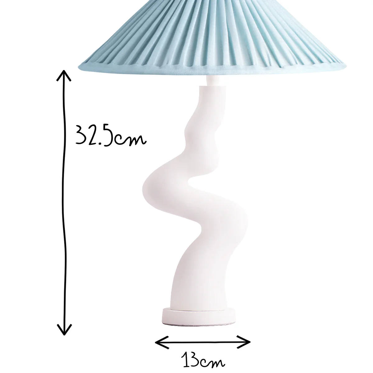 Weiss table lamp in Gesso white - Image 10