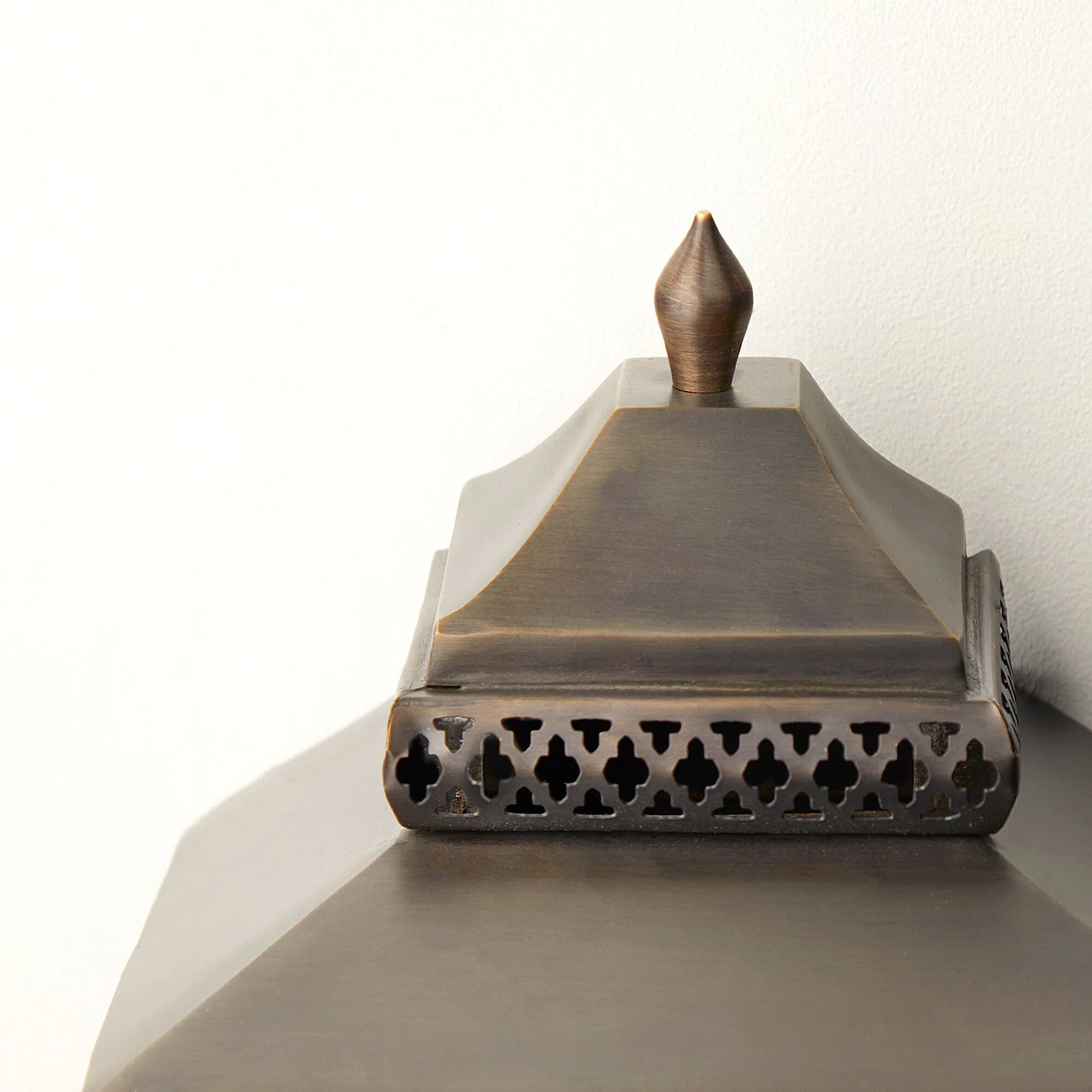 Westport IP44 exterior wall light in bronze - Image 5