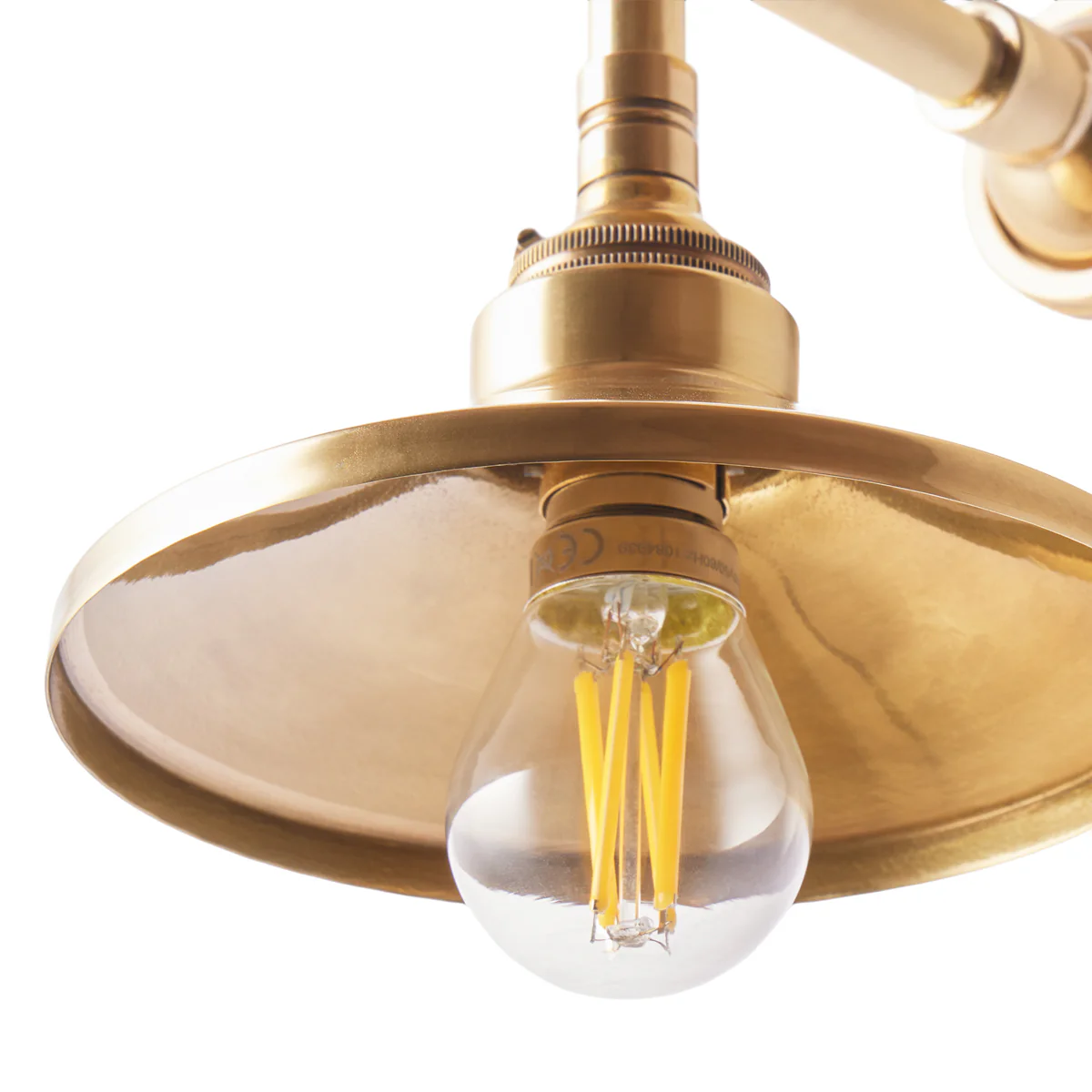 Whizzlet wall light in brass - Image 10