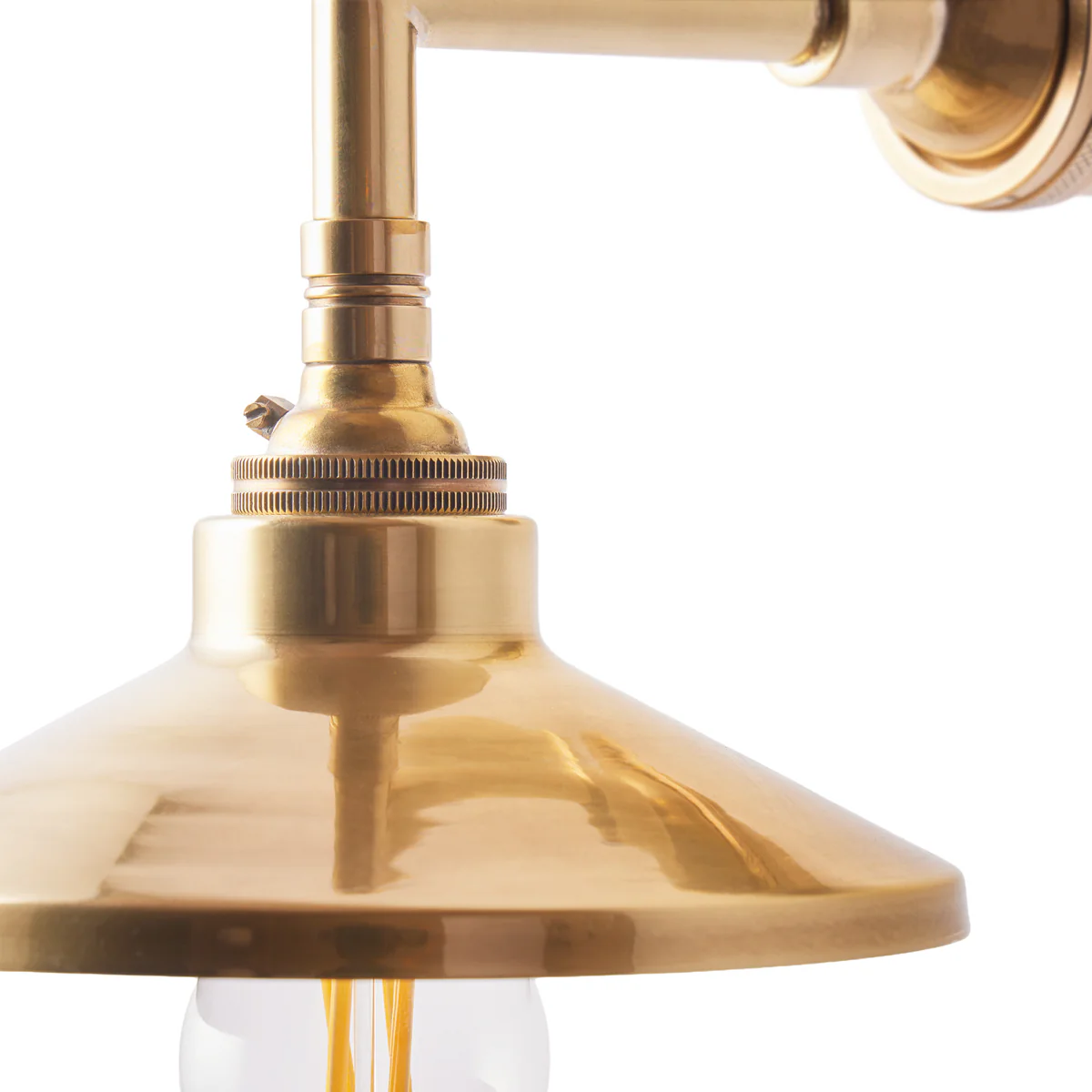 Whizzlet wall light in brass - Image 8