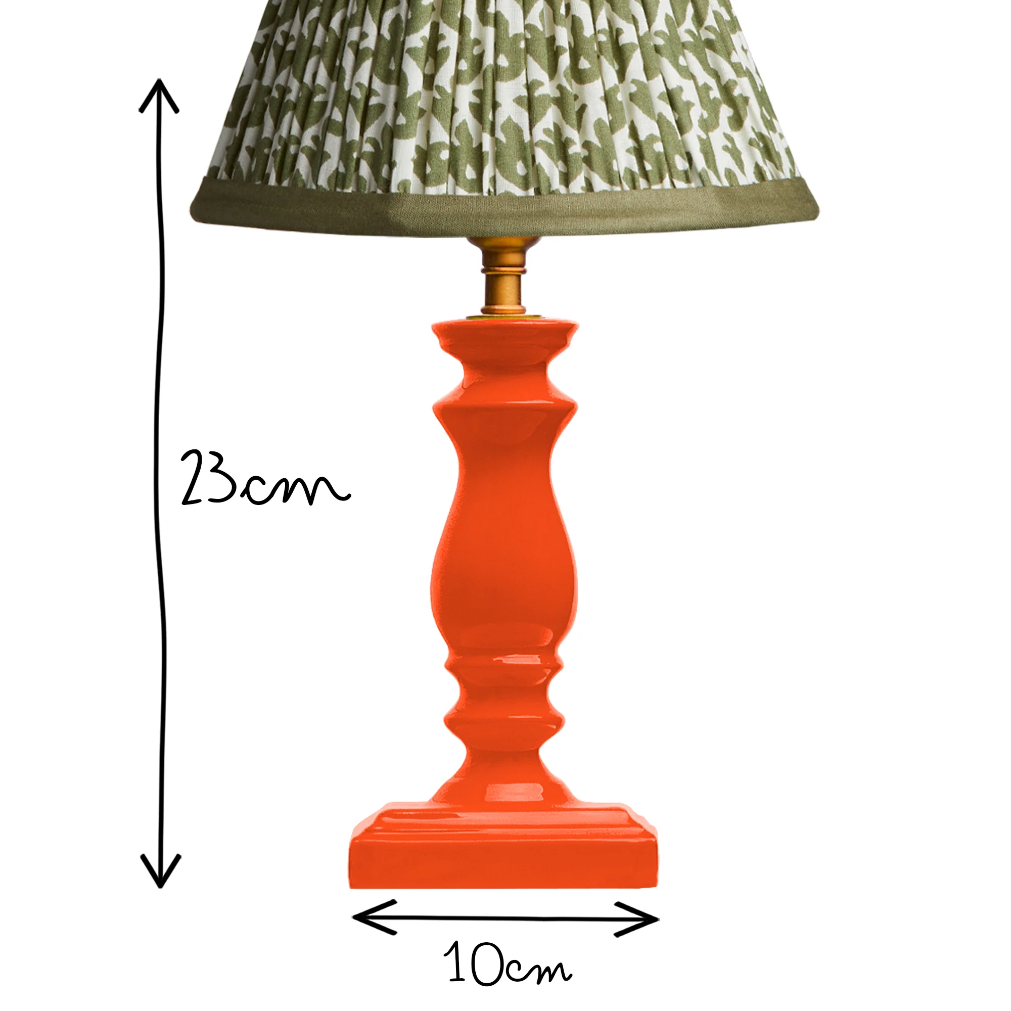 Wilma table lamp in orange - Image 10