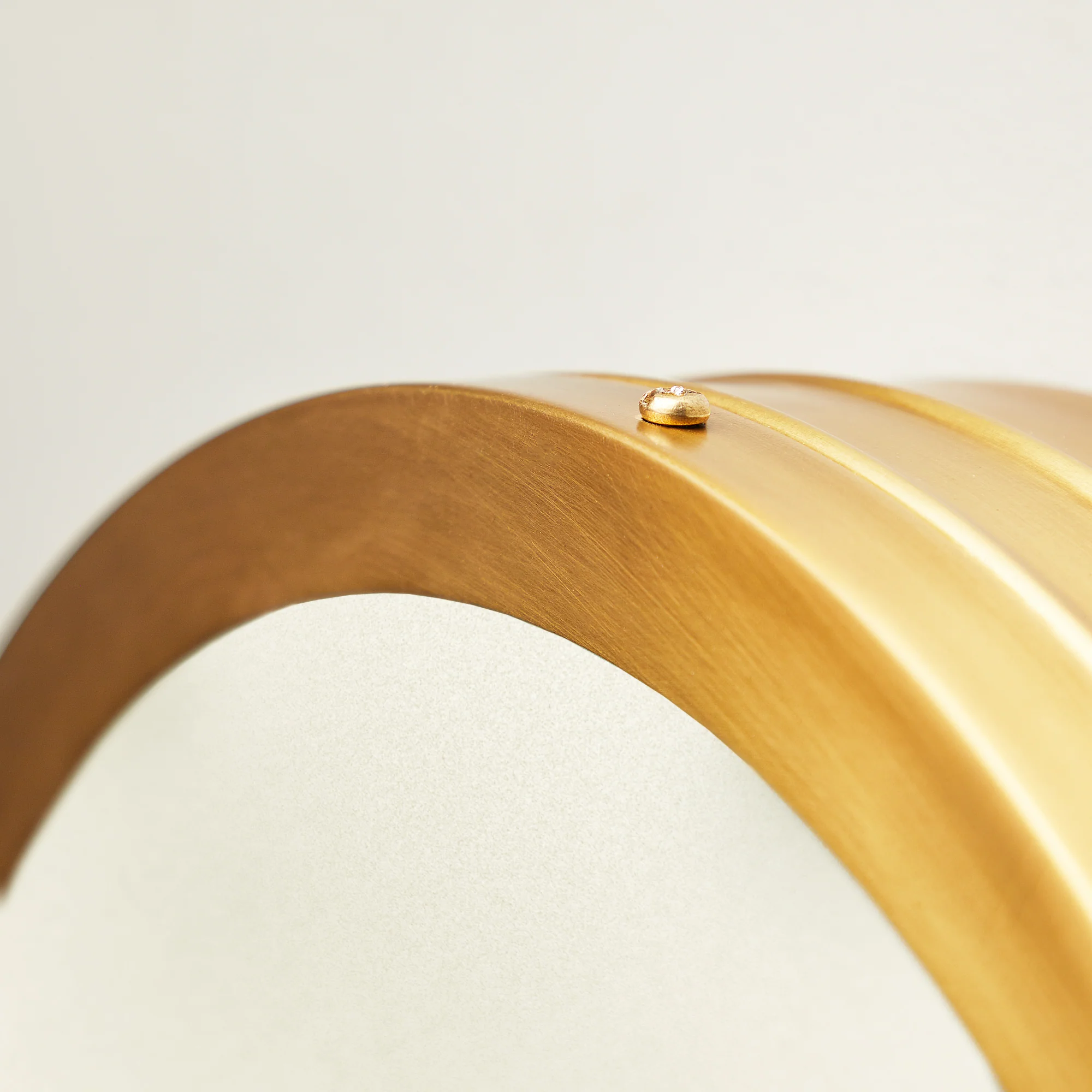 Wisteria IP44 flush ceiling light in antique brass and frosted glass - Image 7